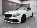 Mercedes classe c 63s amg edition 1 v8 bi-turbo 510 ch garantie 12 mois occasion simplicicar caen  simplicicar simplicibike...
