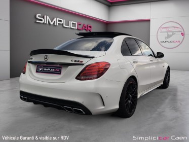 Mercedes classe c 63s amg edition 1 v8 bi-turbo 510 ch garantie 12 mois occasion simplicicar caen  simplicicar simplicibike...