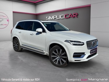 Volvo xc90 recharge t8 awd 30387 ch geartronic 8 7pl inscription luxe garantie occasion simplicicar marignane  simplicicar...
