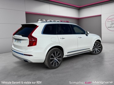 Volvo xc90 recharge t8 awd 30387 ch geartronic 8 7pl inscription luxe garantie occasion simplicicar marignane  simplicicar...