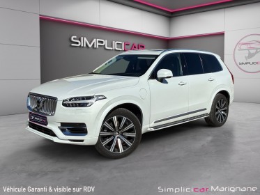 Volvo xc90 recharge t8 awd 30387 ch geartronic 8 7pl inscription luxe garantie occasion simplicicar marignane  simplicicar...