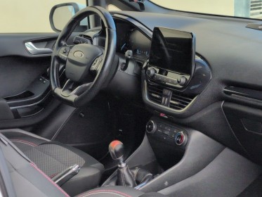 Ford fiesta 1.0 ecoboost 125 ch ss bvm6 st-line, toit ouvrant panoramique, garantie 12 mois occasion simplicicar lunel...