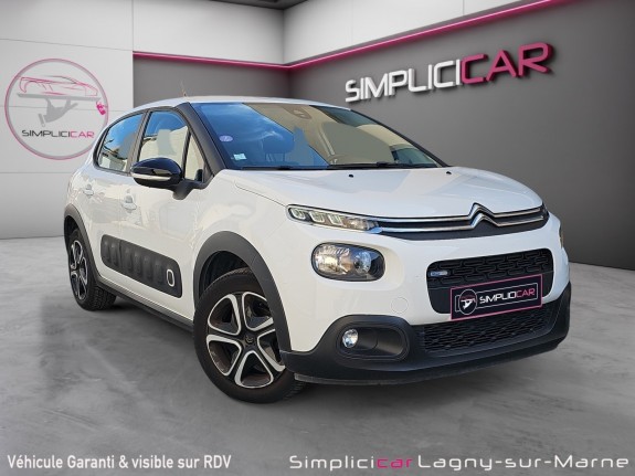 Citroen c3 1.2 vti 82 feel - android auto - radars de recul - limiteur rÉgulateur de vitesse occasion simplicicar lagny ...