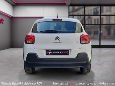 Citroen c3 1.2 vti 82 feel - android auto - radars de recul - limiteur rÉgulateur de vitesse occasion simplicicar lagny ...