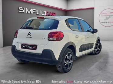 Citroen c3 1.2 vti 82 feel - android auto - radars de recul - limiteur rÉgulateur de vitesse occasion simplicicar lagny ...