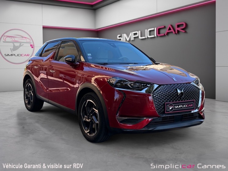 Ds ds3 crossback puretech 130 eat8 grand chic occasion cannes (06) simplicicar simplicibike france Ds ds3 crossback puretech 130 eat8 grand chic occasion cannes (06) simplicicar simplicibike france