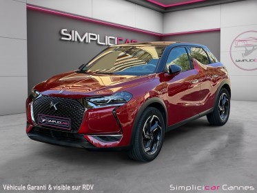 Ds ds3 crossback puretech 130 eat8 grand chic occasion cannes (06) simplicicar simplicibike france
