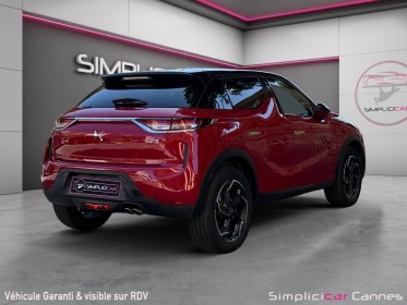 Ds ds3 crossback puretech 130 eat8 grand chic occasion cannes (06) simplicicar simplicibike france