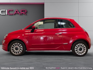 Fiat 500 serie 6 1.2 69 ch lounge garantie 12 mois occasion simplicicar saint-jean simplicicar simplicibike france