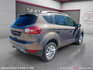 Ford kuga 2.0 tdci 140 dpf 4x2 titanium entretiens a jour occasion avignon (84) simplicicar simplicibike france