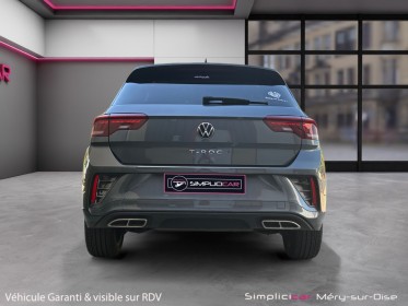 Volkswagen t-roc 2.0 tdi 150 start/stop dsg7 r-line apple carplay garantie 12 mois occasion simplicicar mery-sur-oise...