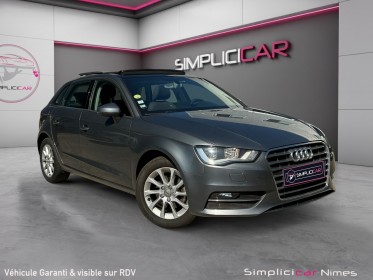 Audi a3 sportback 2.0 tdi 150 - toit ouvrant - distri ok - garantie 12 mois occasion simplicicar nimes - rb auto simplicicar...