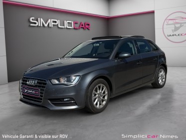 Audi a3 sportback 2.0 tdi 150 - toit ouvrant - distri ok - garantie 12 mois occasion simplicicar nimes - rb auto simplicicar...