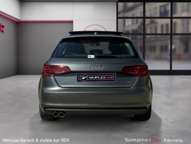Audi a3 sportback 2.0 tdi 150 - toit ouvrant - distri ok - garantie 12 mois occasion simplicicar nimes - rb auto simplicicar...