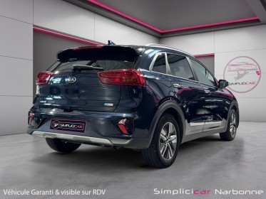 Kia niro 1.6 gdi hybride rechargeable 141 ch dct6 premium caméra carplay garantie constructeur occasion simplicicar narbonne...