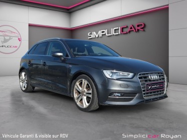 Audi a3 sportback 2.0 tdi 150 s line occasion simplicicar royan simplicicar simplicibike france