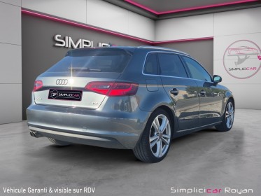 Audi a3 sportback 2.0 tdi 150 s line occasion simplicicar royan simplicicar simplicibike france