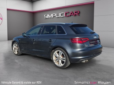 Audi a3 sportback 2.0 tdi 150 s line occasion simplicicar royan simplicicar simplicibike france