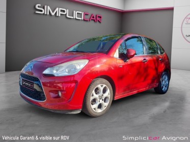 Citroen c3 c3 hdi 70 fap exclusive occasion avignon (84) simplicicar simplicibike france