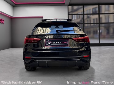 Audi q3 sportback 35 tdi 150 ch s tronic 7 s line /edition one/  toit ouvrant / carplay / entretien audii occasion paris...