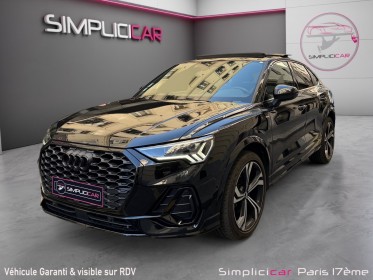 Audi q3 sportback 35 tdi 150 ch s tronic 7 s line /edition one/  toit ouvrant / carplay / entretien audii occasion paris...