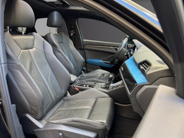 Audi q3 sportback 35 tdi 150 ch s tronic 7 s line /edition one/  toit ouvrant / carplay / entretien audii occasion paris...