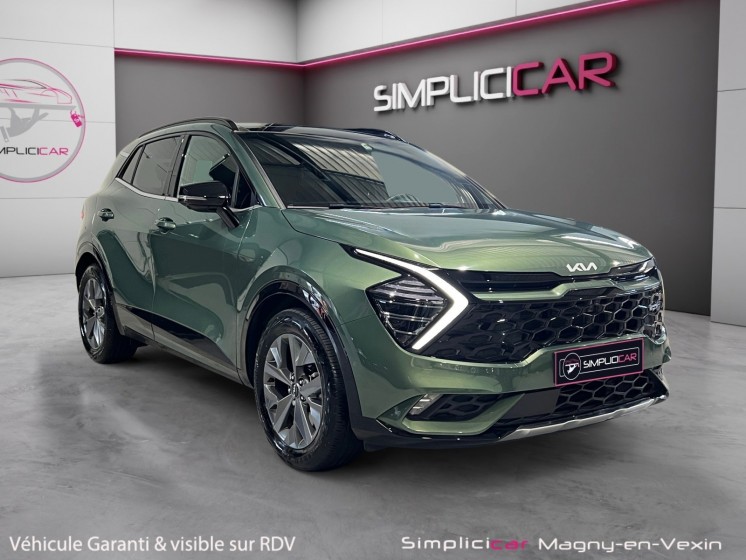 Kia sportage 1.6 t-gdi 230ch isg hybride bva6 4x4 gt line premium toit ouvrant carplay occasion simplicicar magny-en-vexin...