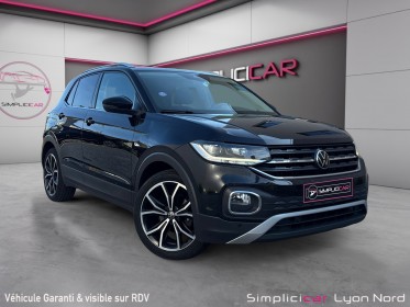 Volkswagen t-cross 1.0 tsi 110 start/stop dsg7 carat occasion simplicicar lyon nord  simplicicar simplicibike france