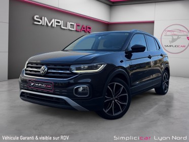 Volkswagen t-cross 1.0 tsi 110 start/stop dsg7 carat occasion simplicicar lyon nord  simplicicar simplicibike france