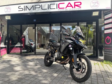 Bmw f 850 gs adventure triple black finition pro occasion parc motos simplicicar simplicibike france