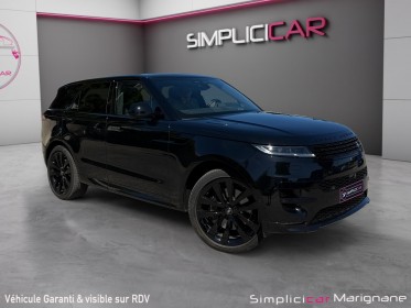 Land rover range sport swb p440e phev awd hse dynamic hse 23'' full black francais garantie occasion simplicicar marignane ...