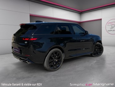 Land rover range sport swb p440e phev awd hse dynamic hse 23'' full black francais garantie occasion simplicicar marignane ...