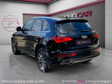 Audi q5 q5 2.0 tdi clean diesel 190 quattro s line s tronic 7 occasion simplicicar livry gargan simplicicar simplicibike france
