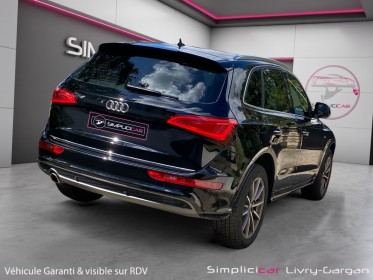 Audi q5 q5 2.0 tdi clean diesel 190 quattro s line s tronic 7 occasion simplicicar livry gargan simplicicar simplicibike france