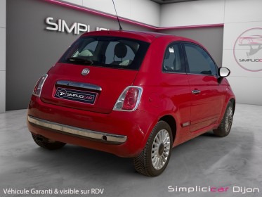 Fiat 500 1.2 8v 69 ch ss lounge garantie 12 mois occasion simplicicar dijon simplicicar simplicibike france