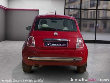 Fiat 500 1.2 8v 69 ch ss lounge garantie 12 mois occasion simplicicar dijon simplicicar simplicibike france