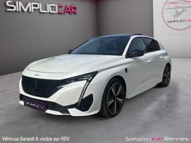 Peugeot 308 gt 130 ch eat8  - toit ouvrant - caméra de recul - démarrage sans clé... occasion simplicicar rennes...