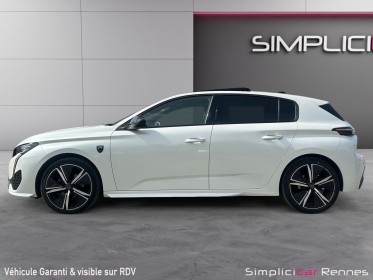 Peugeot 308 gt 130 ch eat8  - toit ouvrant - caméra de recul - démarrage sans clé... occasion simplicicar rennes...