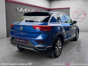 Volkswagen t-roc 1.6 tdi 115 start/stop bvm6 lounge - carplay occasion champigny-sur-marne (94) simplicicar simplicibike france