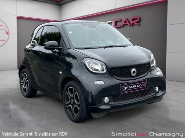 Smart fortwo coupe 1.0 71 ch ba6 prime - pack sport - caméra de recul - sièges chauffants en cuir - toit panoramique...