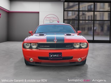 Dodge challenger v8 srt8 425cv bva garantie 12 mois  carte grise moitié prix occasion simplicicar angers simplicicar...