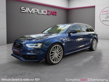 Audi a4 avant 2.0 tdi 150 clean diesel s line / sline occasion champigny-sur-marne (94) simplicicar simplicibike france