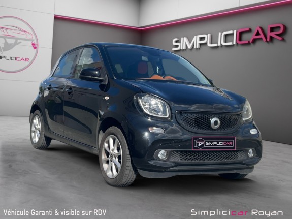 Smart forfour 1.0 71 ch ss prime garantie 12 mois occasion simplicicar royan simplicicar simplicibike france