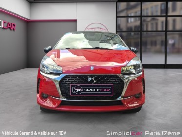 Ds ds 3 puretech 130 ss bvm6 performance line occasion paris 17ème (75)(porte maillot) simplicicar simplicibike france