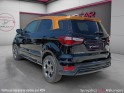 Ford ecosport 1.0 ecoboost 125ch ss bvm6 st-line noir/jaune / caméra de recul / occasion réunion ville st pierre...