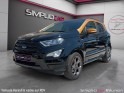 Ford ecosport 1.0 ecoboost 125ch ss bvm6 st-line noir/jaune / caméra de recul / occasion réunion ville st pierre...
