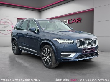 Volvo xc90 recharge t8 awd 30387 ch geartronic 8 7pl inscription luxe occasion simplicicar velay simplicicar simplicibike...