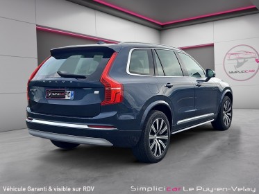 Volvo xc90 recharge t8 awd 30387 ch geartronic 8 7pl inscription luxe occasion simplicicar velay simplicicar simplicibike...