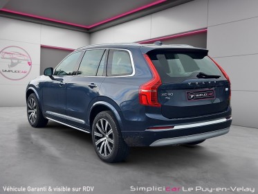 Volvo xc90 recharge t8 awd 30387 ch geartronic 8 7pl inscription luxe occasion simplicicar velay simplicicar simplicibike...