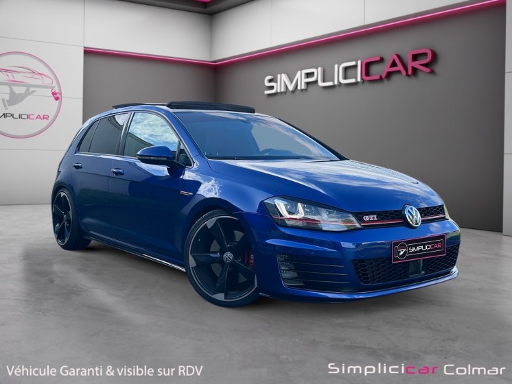Volkswagen golf 2.0 tsi 230 dsg6 gti performance,toit ouvrant,virtual cockpit,garantie 12 mois occasion simplicicar colmar...